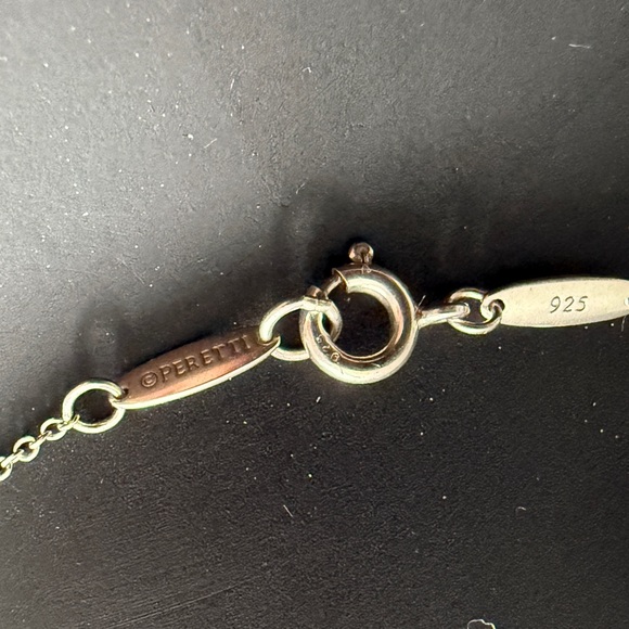 Tiffany & Co Silver Teardrop Pendant Necklace - Picture 3 of 3